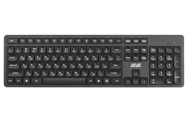 Keyboard 2E KS260 WL Black