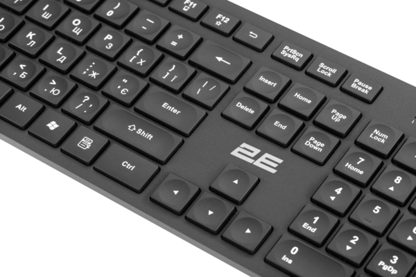Клавіатура 2E KS260 WL Black