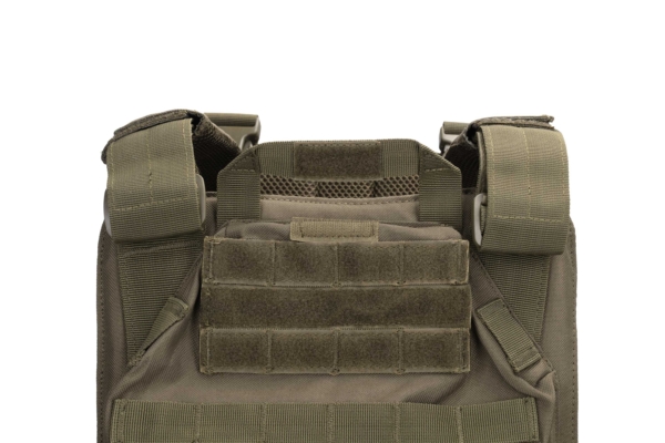 Military plate carrier with additional pouches Type 3, 2E, Combat, OD Green, 2E-MILPLACARTYPE3-YC-OG