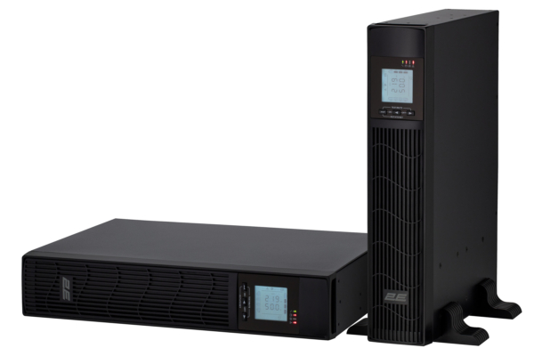 2E 2E PS1000RT, 1000VA/800W, RT2U, LCD, USB, 3xC13 2E-PS1000RT