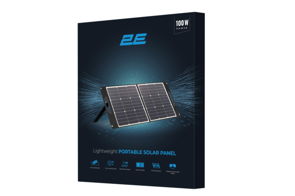 Портативна сонячна панель 2E PSPLW100