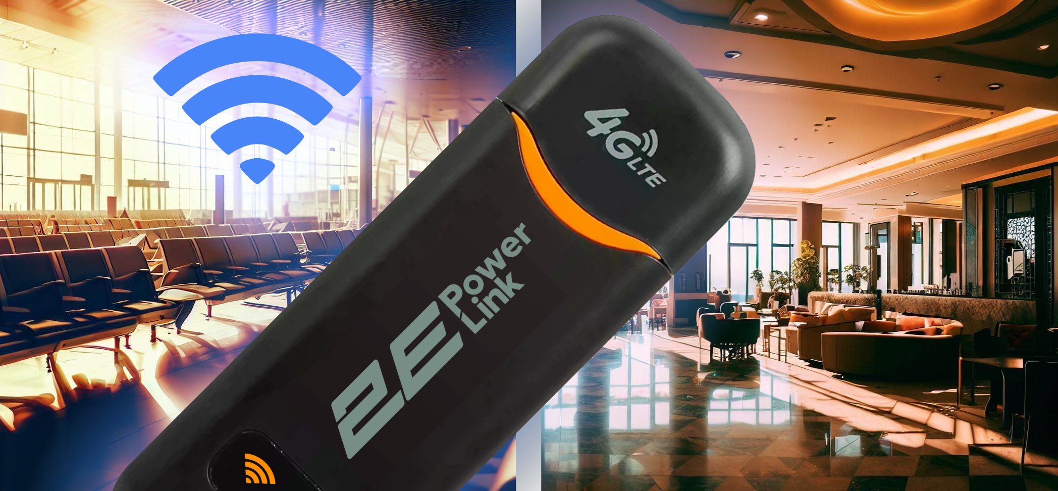 Мобільний 4G Wi-Fi маршрутизатор 2E PowerLink