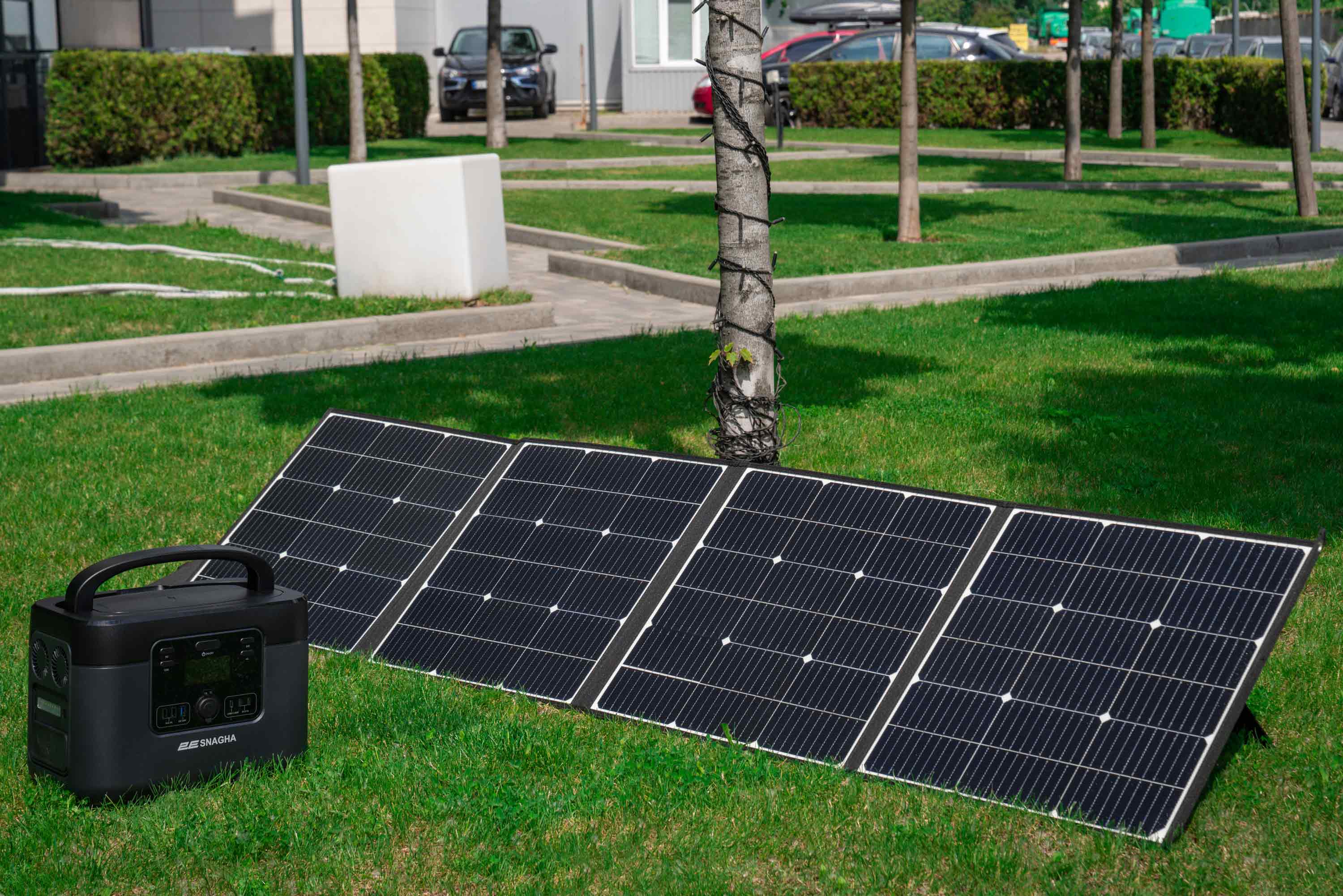 2E portable solar panels!