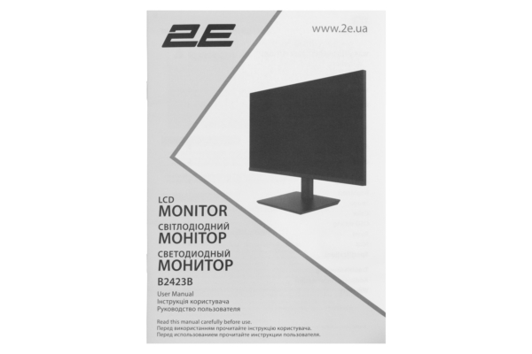 Monitor 2E B2423B Black