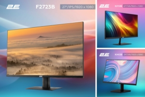 The 2E office monitor family has been expanded: new models E2723B, F2723B and B2423B