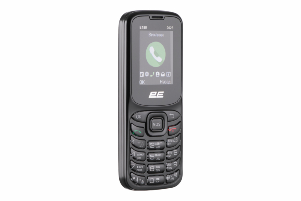 Мобільний телефон 2E E180 2023 Dual SIM Black