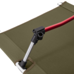 2E Tactical Folding bed FB Lite with height adjustment, green 2E-TACFBL38-GN