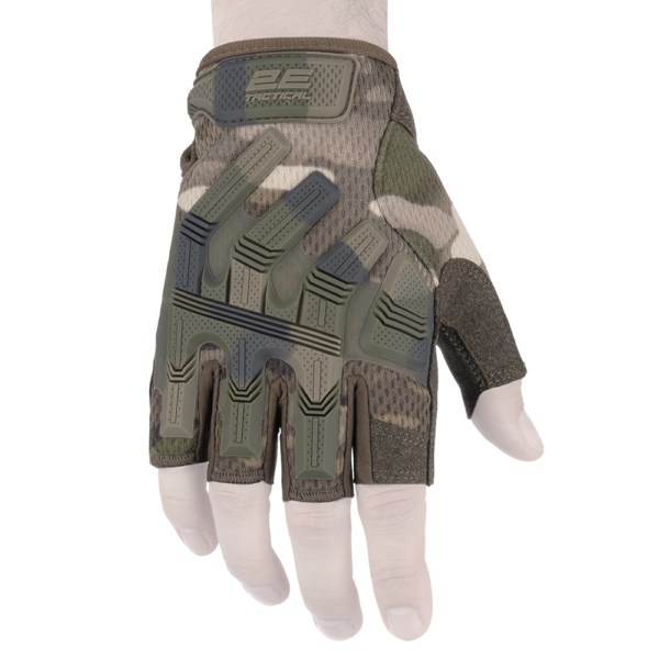 2E Tactical gloves, fingerless, L, Camo 2E-TACTGLOSUM-L-MC
