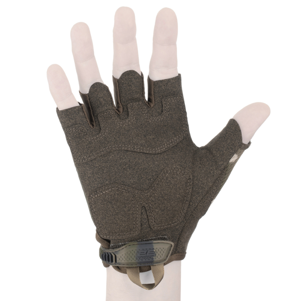 2E Tactical Gloves, fingerless, M, Camo 2E-TACTGLOSUM-M-MC