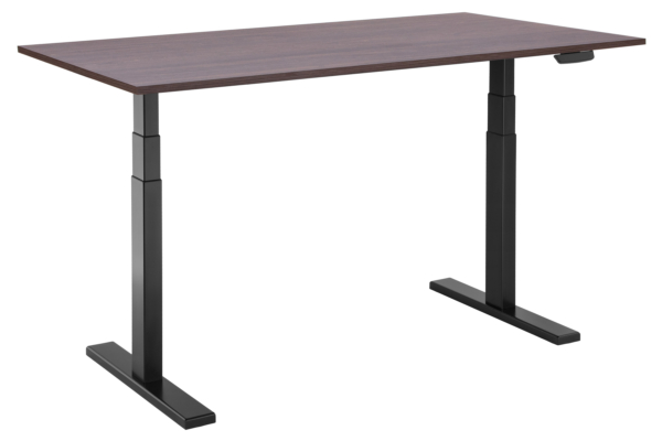 Computer table 2E CE150WDARK-MOTORIZED with height adjustment