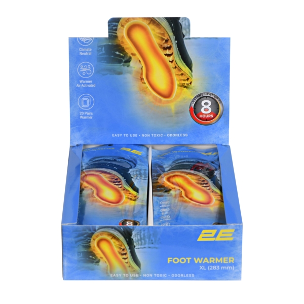 2E Chemical foot warmer size XL (283mm), up to 8 hours