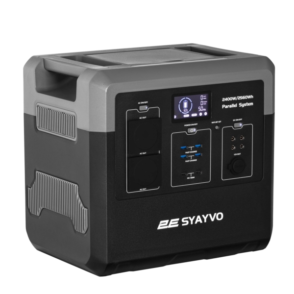 Портативна зарядна станція 2Е Syayvo PPS03032 2400W, 2560Wh