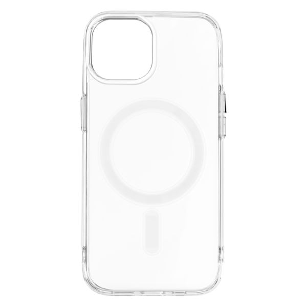 Чохол 2Е Basic для iPhone 15, Transparent MagSafe Cover, Clear