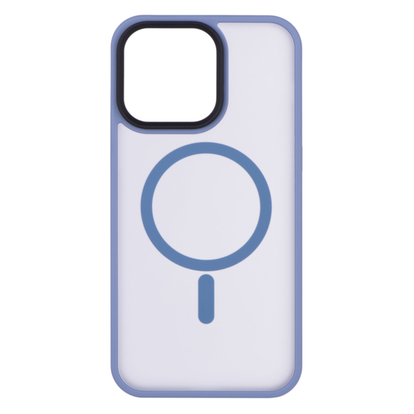 Чехол 2Е Basic для iPhone 15 Ultra, Soft Touch MagSafe Cover, Light Blue