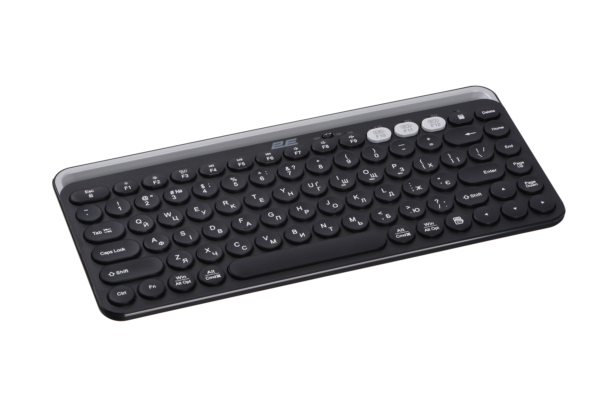 Клавіатура 2E KS250WBK UA Black/Grey