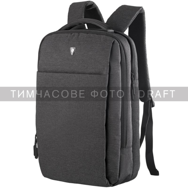 2E Backpack, Melange 17″, Black