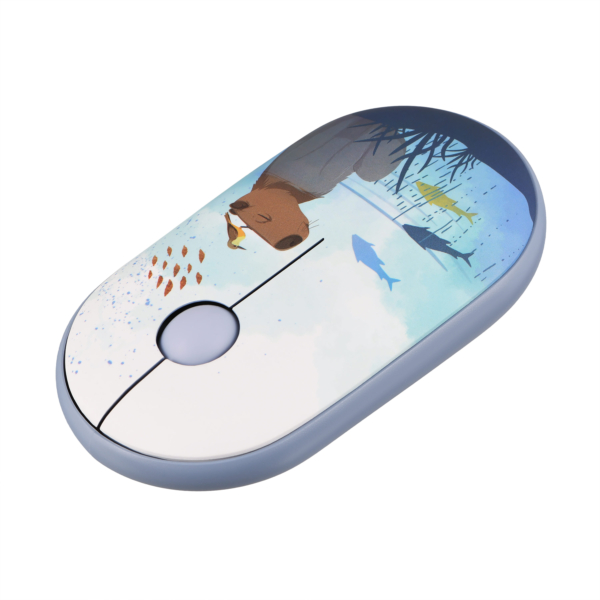 2E Mouse MF300 CAPYBARA:SWIM Silent WL BT, Blue