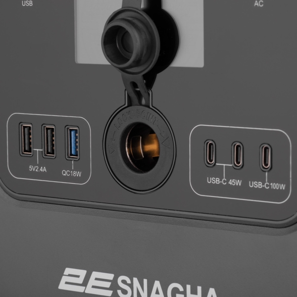 Portable Power Station 2Е Snagha 2, 1200 W, 1050 Wh, Fast Charging