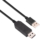 Power Cable 2E USB-A – DC 5.5х2.5mm 2Е 1m, 12V, 1A, black