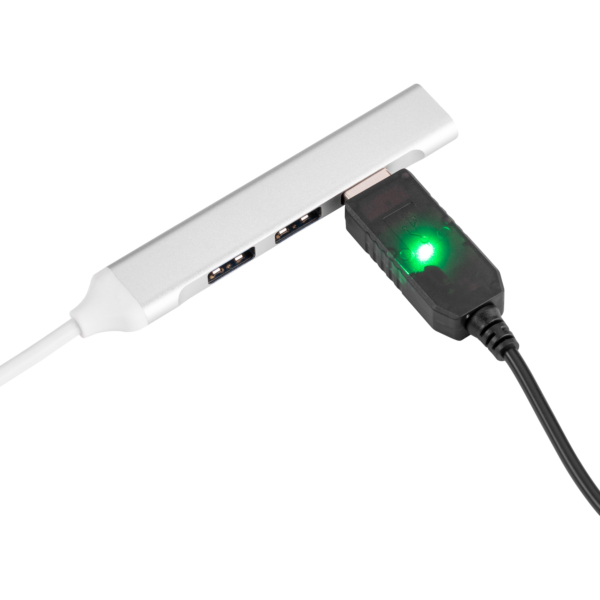 Power Cable 2E USB-A – DC 5.5х2.5mm 2Е 1m, 12V, 1A, black