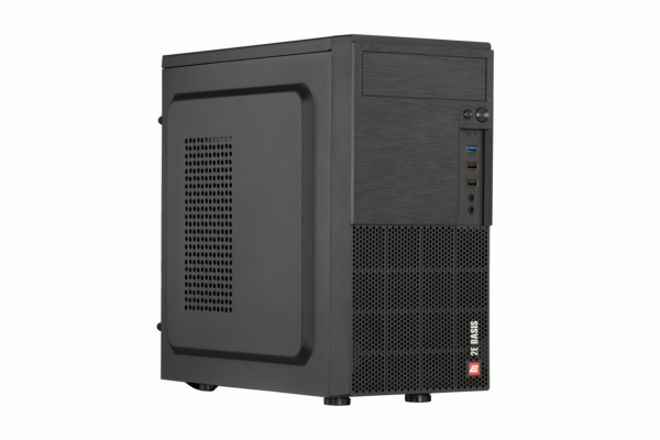 2E PC case Basis RD8603U-400 with PSU 2E ATX400W, 1xUSB3.0, 2xUSB2.0, VGA 320mm, mATX, black