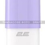 Чистящий набор 2E PILL для оргтехники (жидкость 140мл + салфетка 20см), бело-фиолетовый