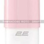 Чистящий набор 2E PILL для оргтехники (жидкость 140мл + салфетка 20см), бело-розовый
