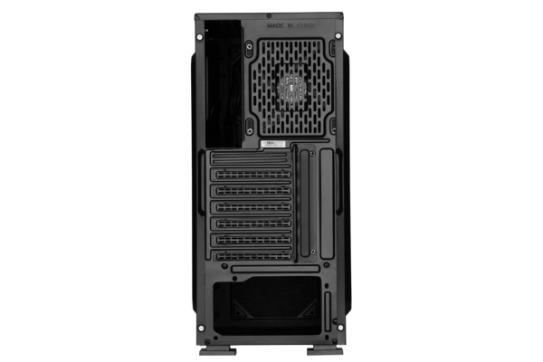 2E PC case Alfa G650 without PSU, 2xUSB3.0, 1xUSB2.0, 1x120mm, VGA 280mm, LCS ready, ATX, black