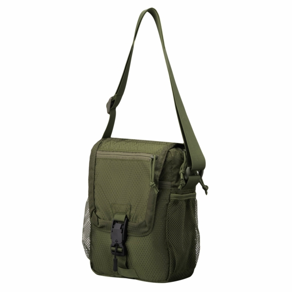 2E Tactical shoulder bag, magnet lock, 5 compart, green