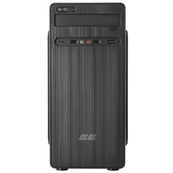 PC case 2E Vigeo TMQ0109, with PSU 2E ATX400, 2xUSB2.0, VGA 325mm, mATX, black