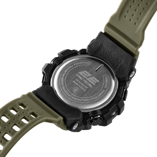 Тактичний годинник 2E Armor GT Army Green з компасом та крокоміром