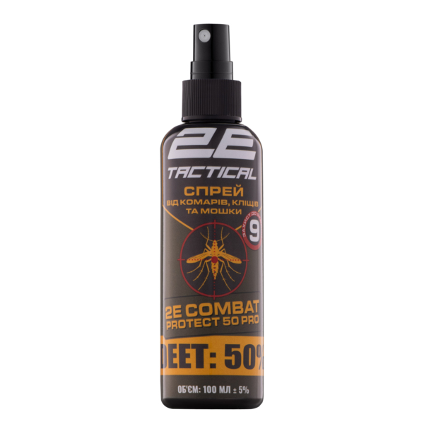 2E Combat Protect 50 Pro Spray against mosquitoes, ticks and midges, 100 ml