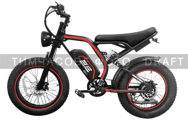 Electricbike EB11, 20″, red-black