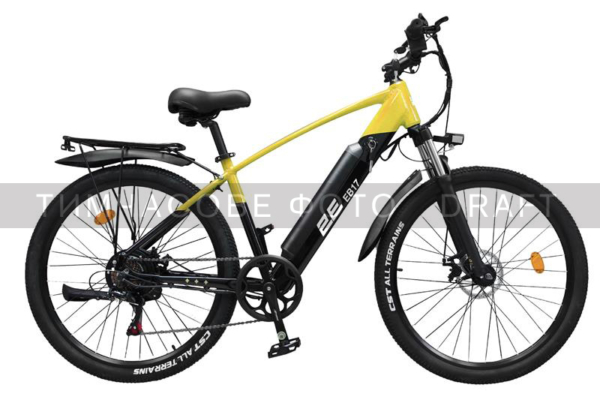 Electricbike EB17, 26″, yellow-black