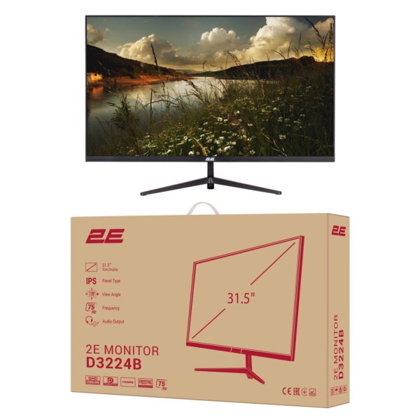 Monitor 2E D3224B Black