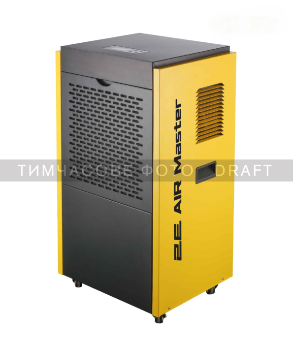 2E Industrial Dehumidifier, 1000W, 90l/day, 250m sq, 500m cubic/h, LCD display, electric control, timer, IP22