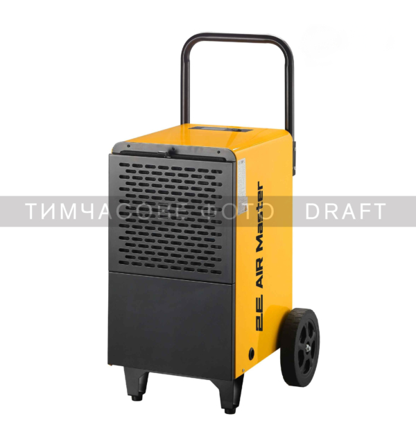 2E Industrial Dehumidifier, 750W, 90l/day, 140m sq, 300m cubic/h, LCD display, electric control, timer, IP22