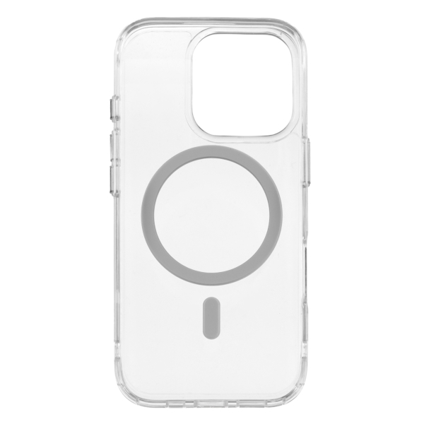 2E Basic Case for iPhone 16 Pro, Transparent MagSafe Cover, Clear