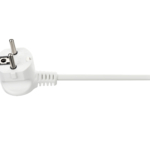 2E Power strip 5XSchuko switch, 3G*1.0мм, 3м, white