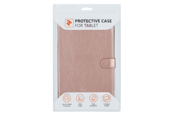 2E Universal Case for Tablets up to 7-8″, Rose Gold