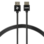 2E Кабель HDMI (M/M), 2м, 2.0, Slim High Speed Aluminum, черный