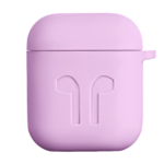 Чохол 2Е для Apple AirPods, Pure Color Silicone Imprint (1.5mm), Lavender