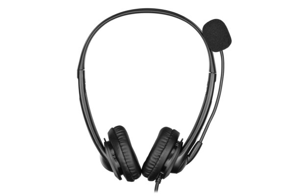 2E PC headset stereo On-ear CH11 USB, omni-mic, 2m, black