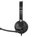 2E PC headset stereo On-ear CH12 USB, omni-mic, 2m, black