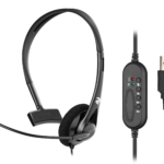 2E Гарнітура ПК моно On-ear CH11 USB, omni-mic, 2м, чорний