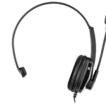 2E PC headset mono On-ear CH12 mini-jack, omni-mic, 1.2m, black