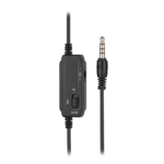 2E PC headset mono On-ear CH12 mini-jack, omni-mic, 1.2m, black