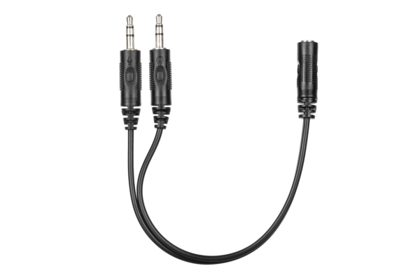 2E PC headset mono On-ear CH12 mini-jack, omni-mic, 1.2m, black