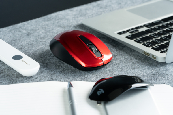 2E Mouse MF2020 WL Black and Red