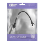 2E Cat 5e, UTP, RJ45, 26AWG ,7/0.16 CCA, 0.20m, PVC, Black